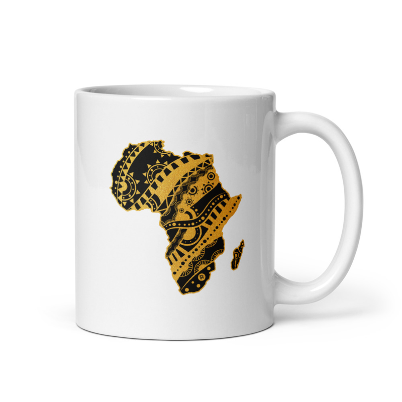 Golden Africa Mug