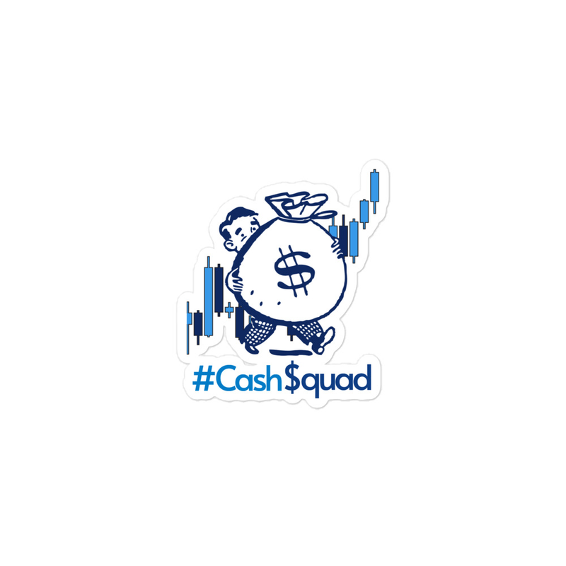 #Cash$quad Sticker v.1
