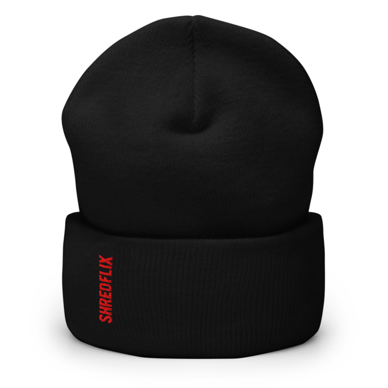 Shredflix Logo Beanie Black / One size preview
