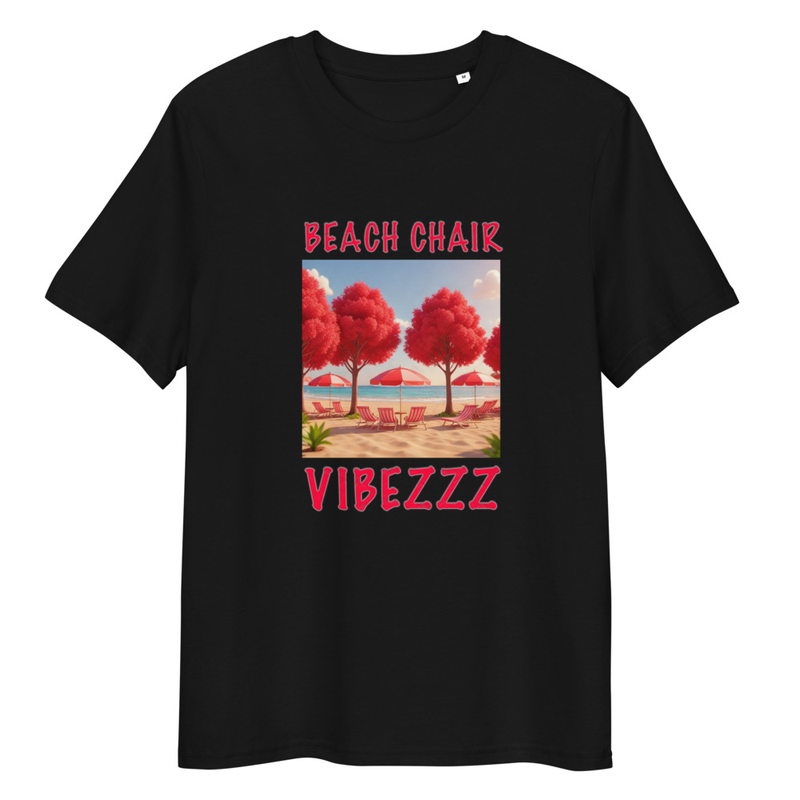 Beach Chair Vibezzz Unisex Organic Cotton Creator 2.0 T-Shirt