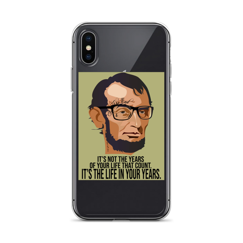 Punk Gothic - Abraham Lincoln - Tattoos iPhone Case