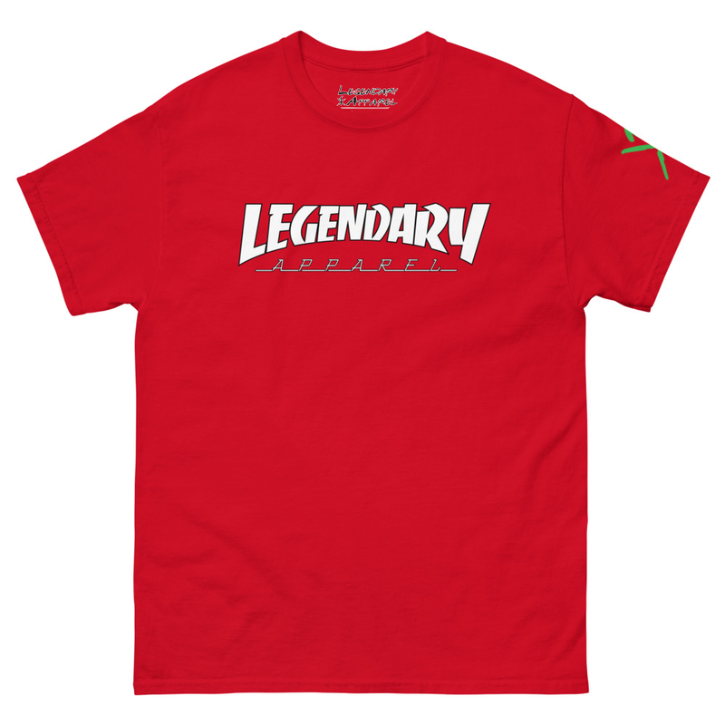 [ legendary magazine ] Classic tee – 4XL, Red