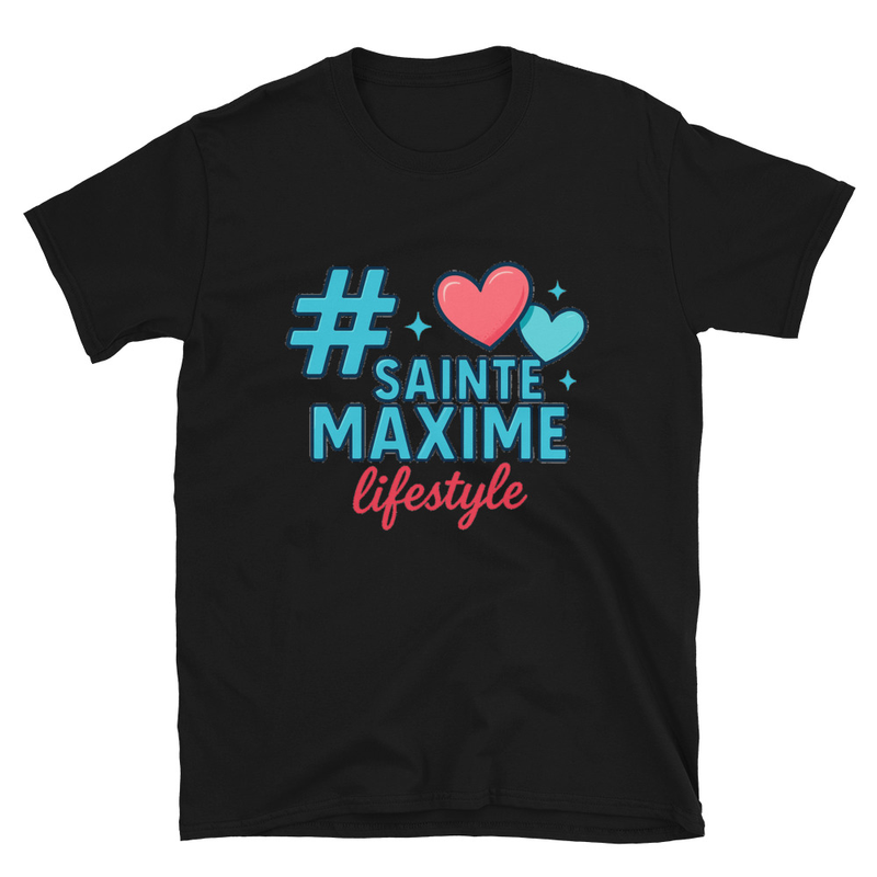  T-Shirt Unisexe #SAINTEMAXIME Logo 2026 - vue 3