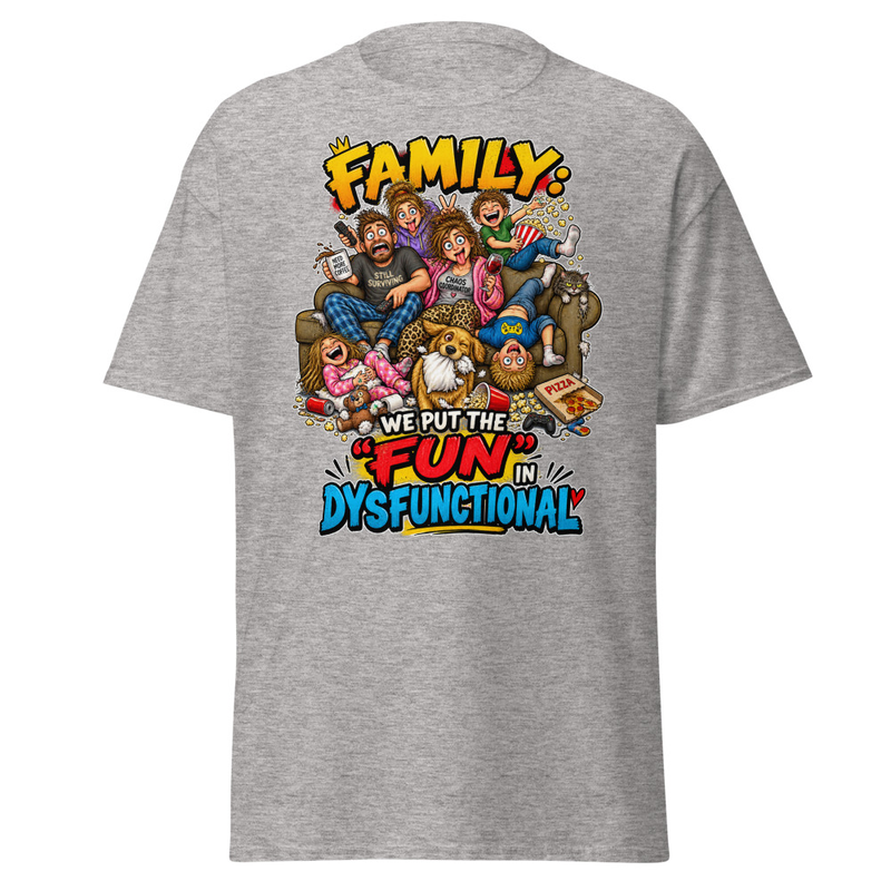 Dysfuntional Family – XL, Sport Grey