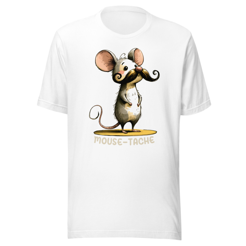 RetroPuns — Mouse-Tache Tee