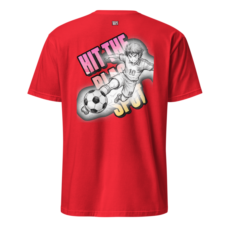 Hit the BLACK SPOT (Back Print)  – L, Red