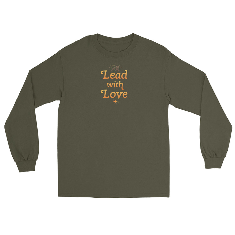Lead with Love Men’s Long Sleeve T-Shirt