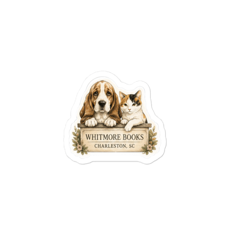 Whitmore Books Kiss-cut vinyl decals – 4″×6″, Satin