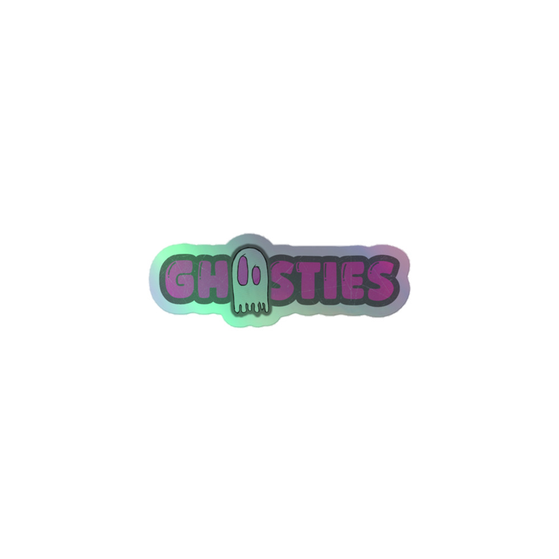 Ghosties Holographic stickers