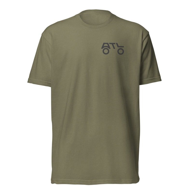 Brand Mark T-Shirt (F/R) - ROAD / BLACK LOGO – Image 3