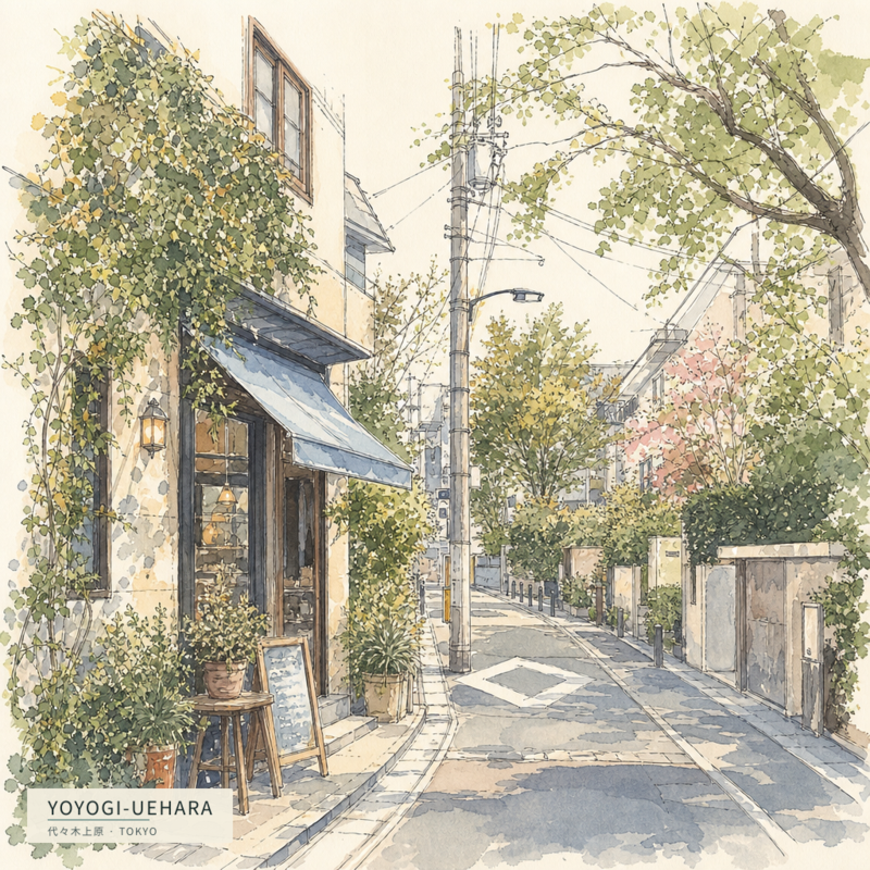 Yoyogi-Uehara(代々木上原)のアートワーク