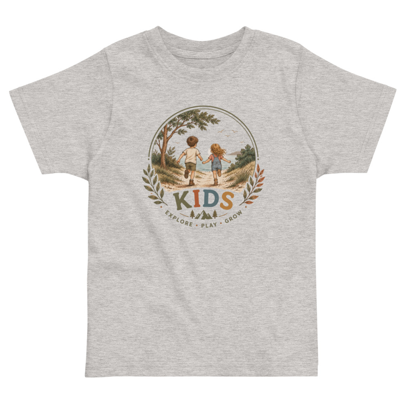 Explore Play Grow Kids T shirt – Image 2