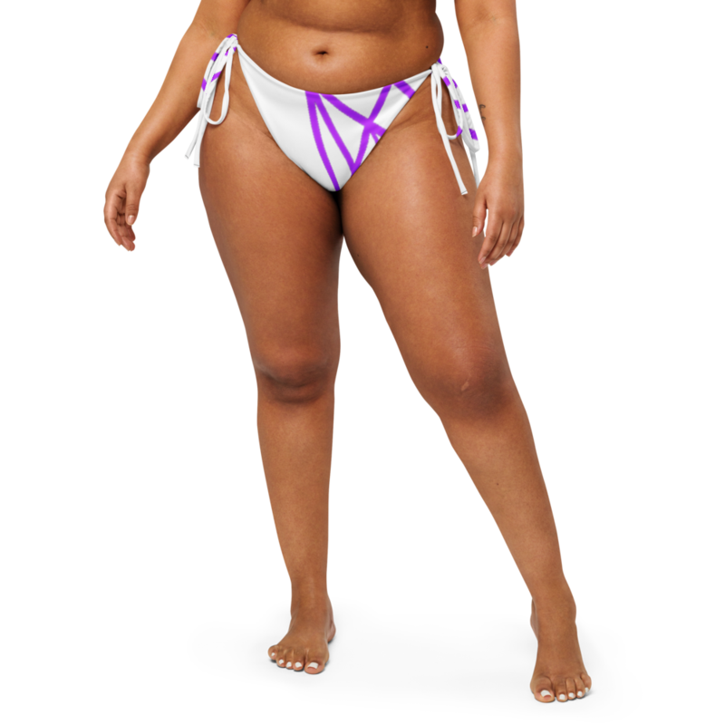Uncle Benny ® Crown Bikini Bottom Neon Purple EST. 2020