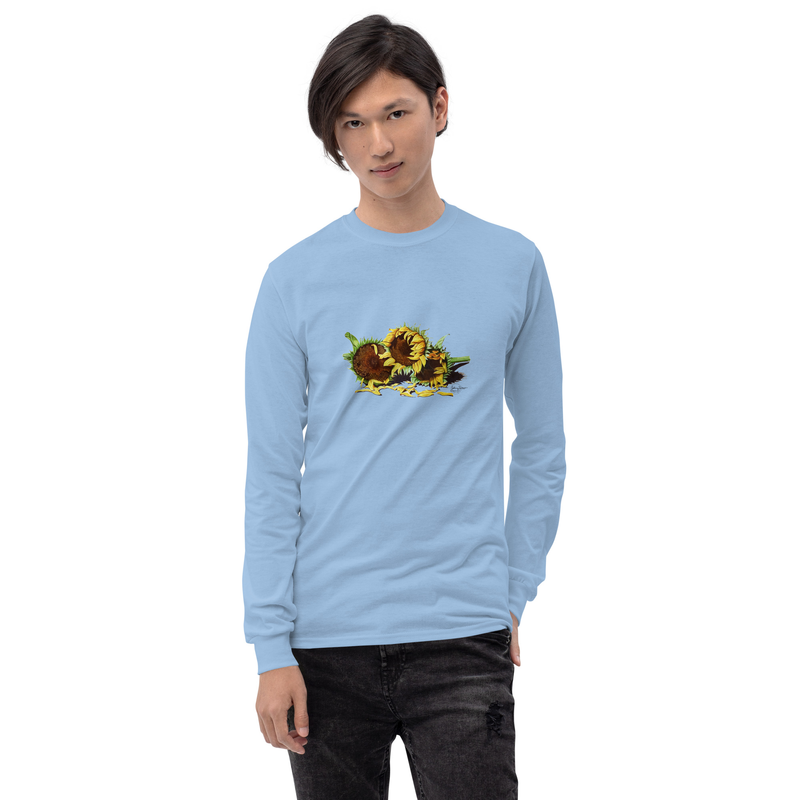 Fleeting Beauty - Unisex Long Sleeve Shirt – XL, Light Blue