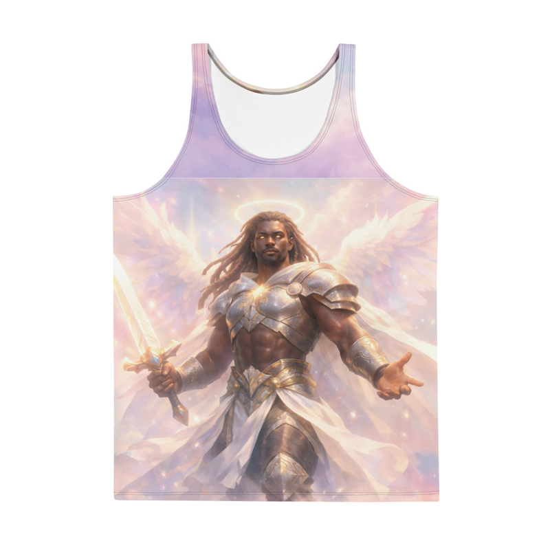 Angel 1-Unisex Tank Top back