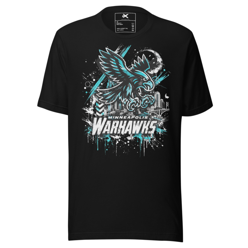 Minneapolis Warhawks - Grunge Tee