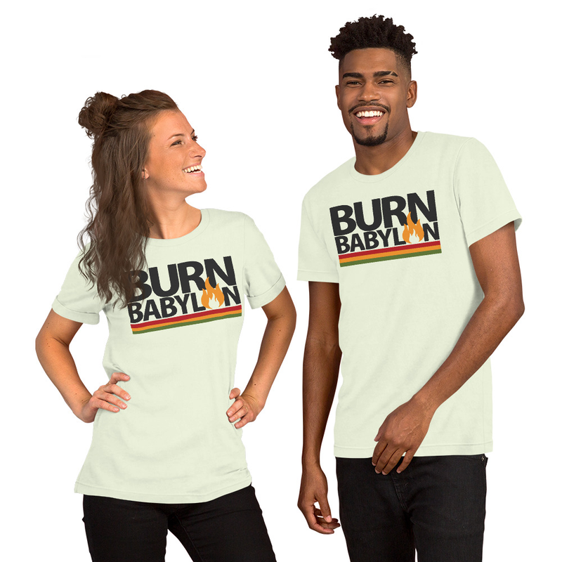 Burn Babylon Unisex t-shirt