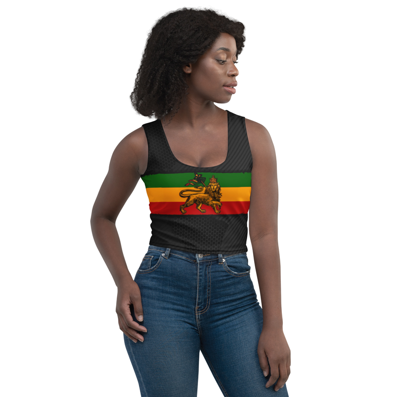 Lion of Judah World Crop Top