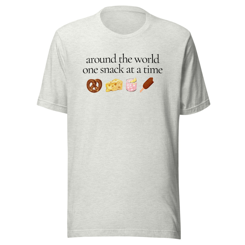 One Snack At A Time Tee – L, Ash