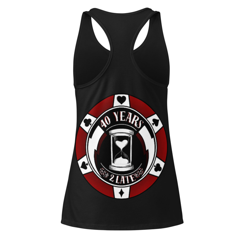 Women's 40 Years 2 Late Tank Top