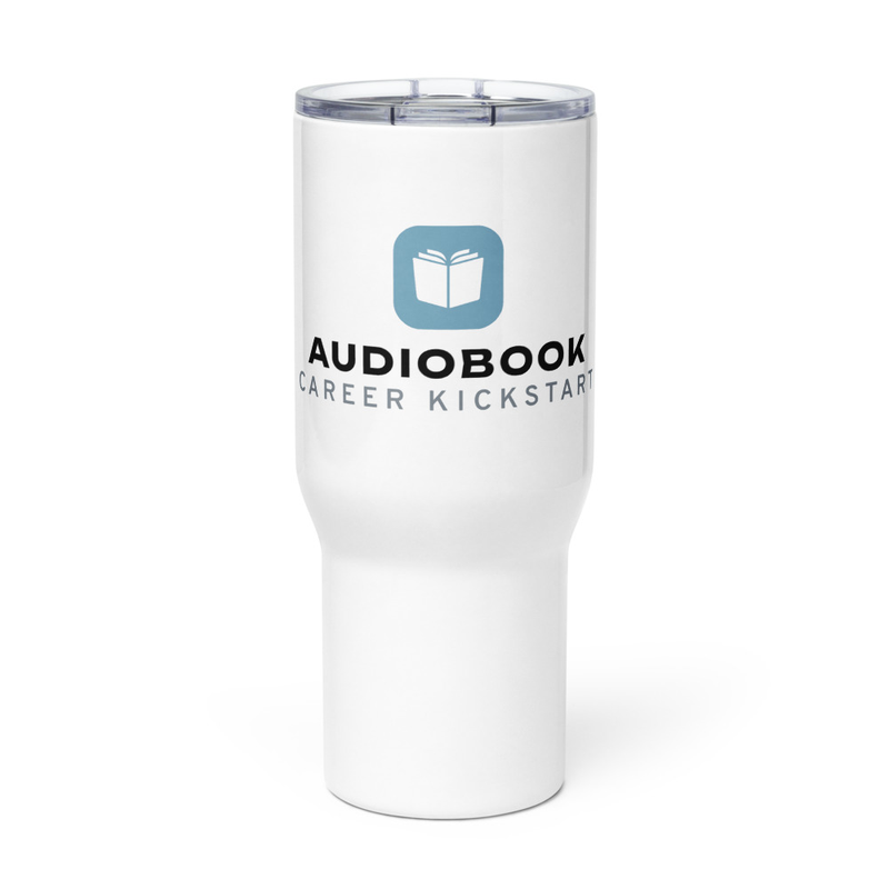 Audiobook Career Kickstart Travel mug with handle