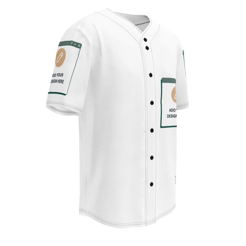 Recycled baseball jersey / 2XS