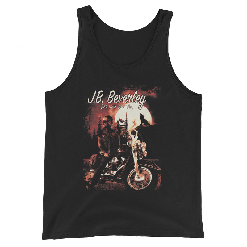 "Lone Wolf Tour" Mens Tank Top
