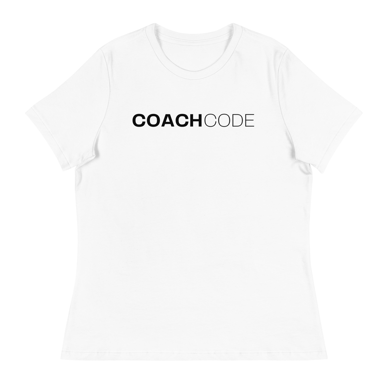 Women's Relaxed T-Shirt – XL, White