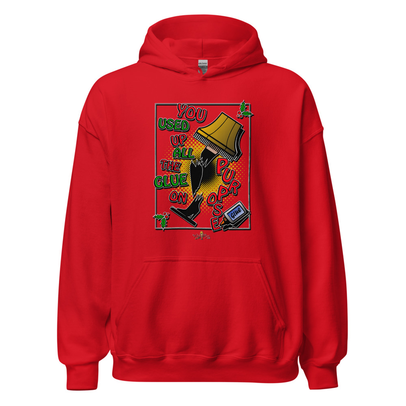 You Used Up All The Glue – XL, Red