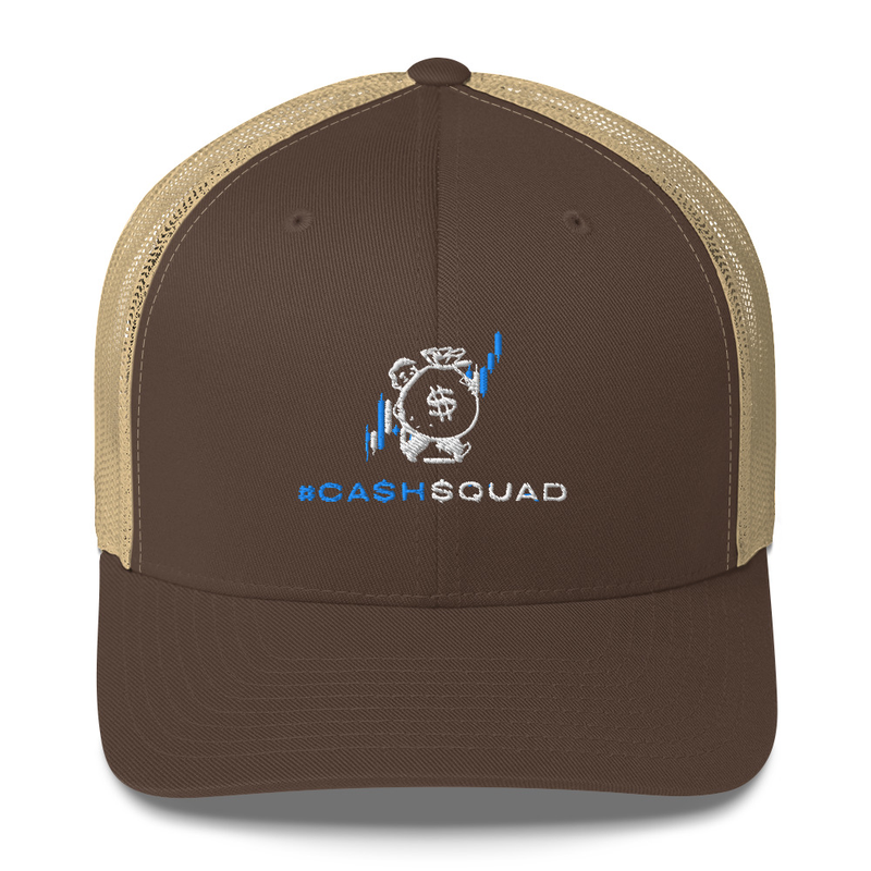 #CashSquad Hat v.1 – One size, Brown/ Khaki