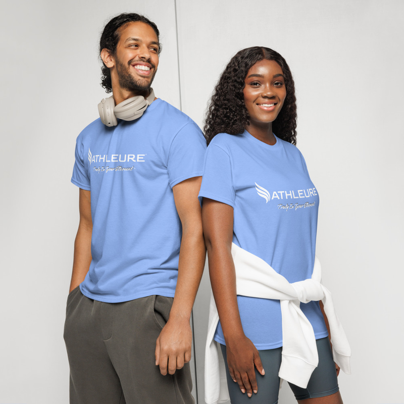 ATHLEURE® DryBlend® T-Shirt – XL, Carolina Blue