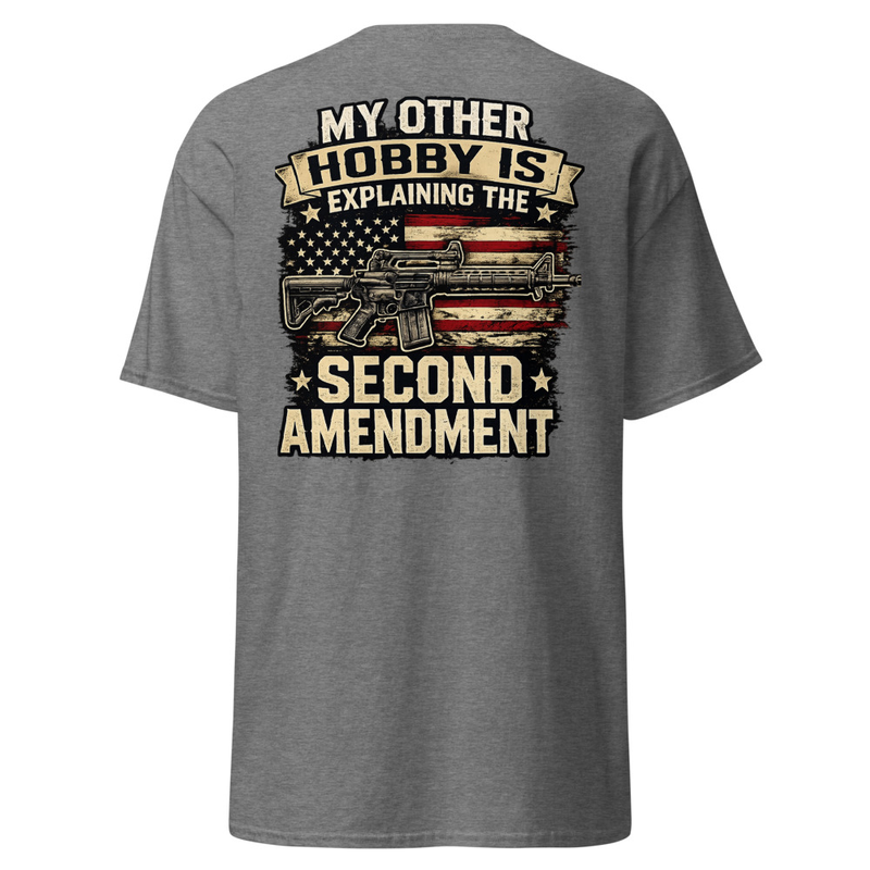 Unisex tee – S, Graphite Heather