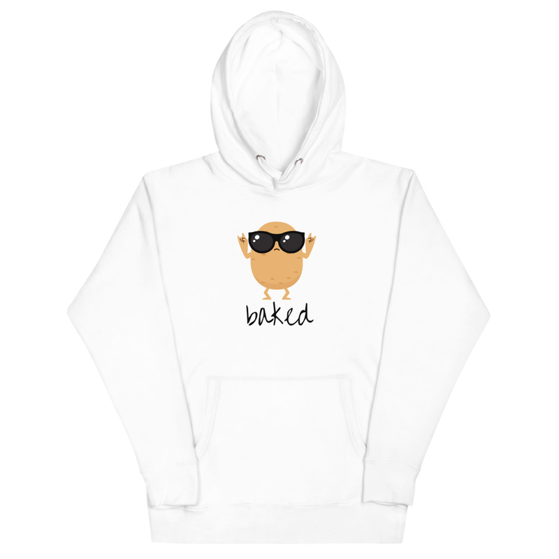 Baked Unisex Hoodie — Eat Sleep Potato — view 5