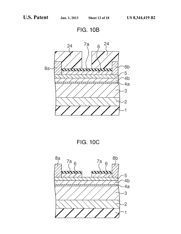 Patent US8344419 - Layers Reflect, Light Interacts Precisely - default