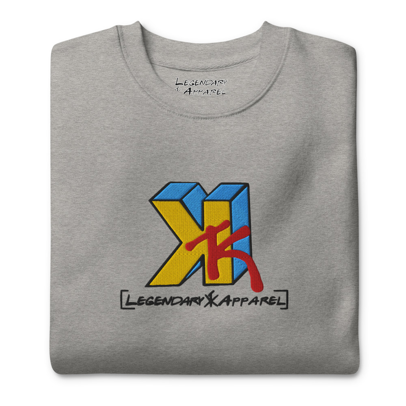 [ ktk music ] Premium Crewneck – S, Carbon Grey