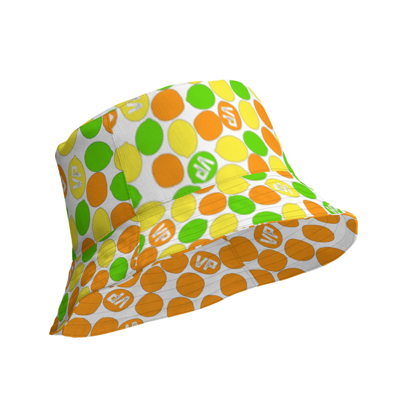 Reversible Bucket Hat Multi/Orange