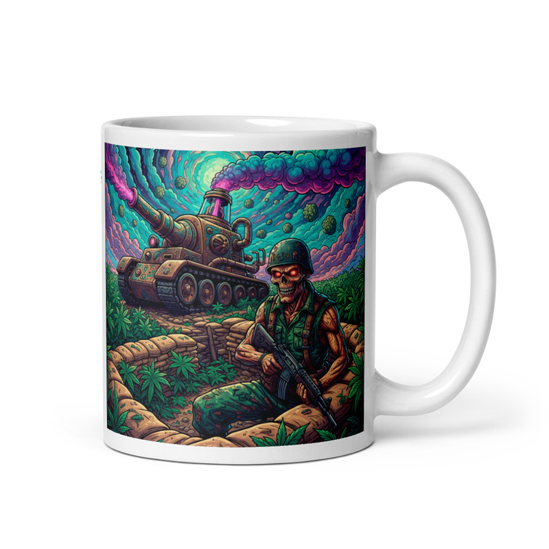 Eddie White glossy mug