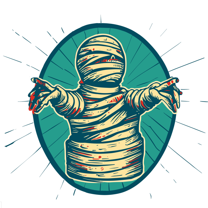 Diseño Abrazo de momia