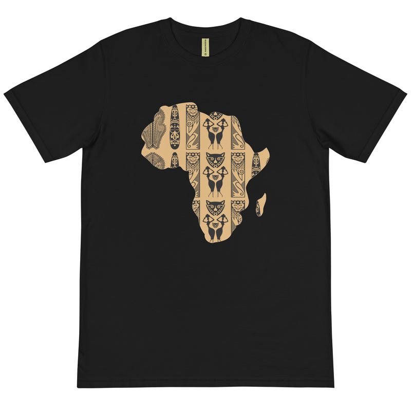AFRIKA10V Organic T-Shirt – 2XL, Black