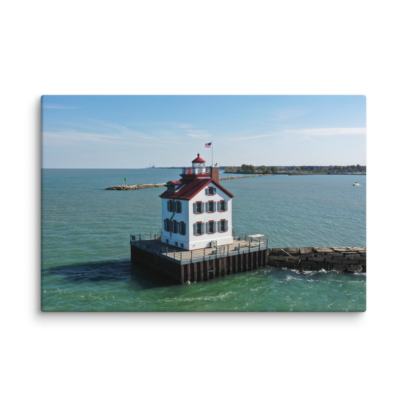 Lorain Lighthouse From the West