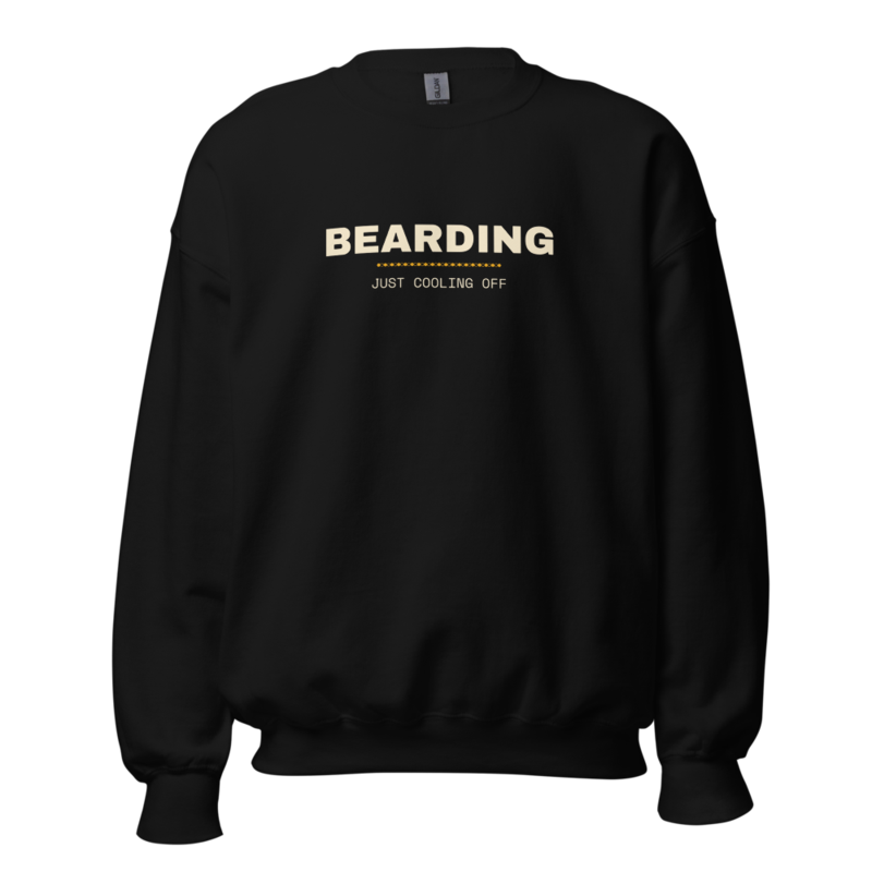 BEARDING Crewneck — Beekeeping merch