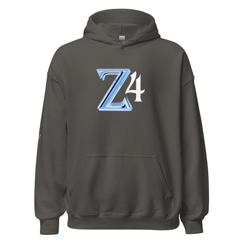 Zane Cray IV "Z4"  Signature Hoodie – S, Charcoal