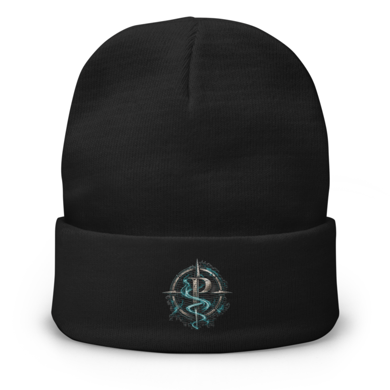Embroidered Haunted Path Beanie