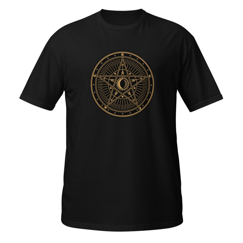 Mystical Pentagram Short-Sleeve Unisex T-Shirt