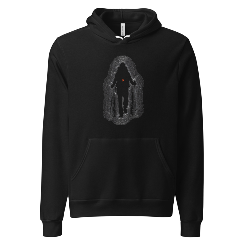 Topo Hiker Hoodie (Artist Series) mockup