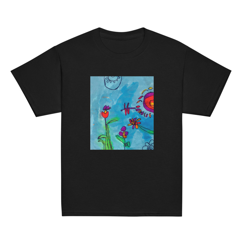 The Flowers - Youth Tee – S, Black