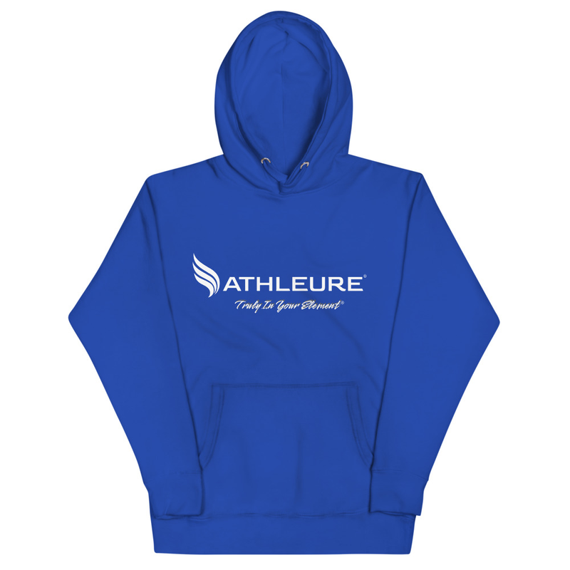 ATHLEURE® - Unisex Hoodie – S, Team Royal