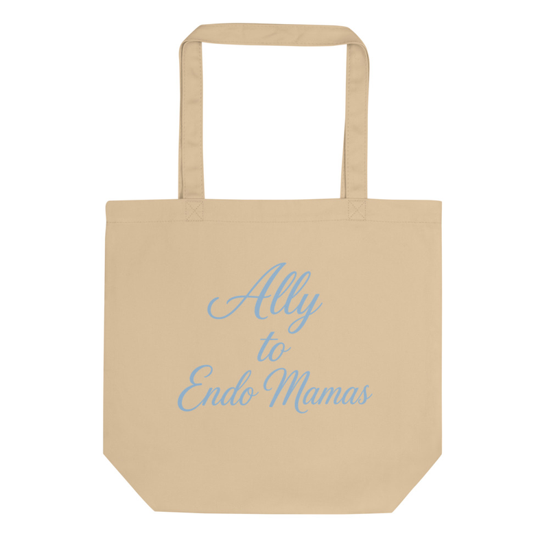 Ally to Endo Mamas Eco Oyster Tote Bag – Image 1