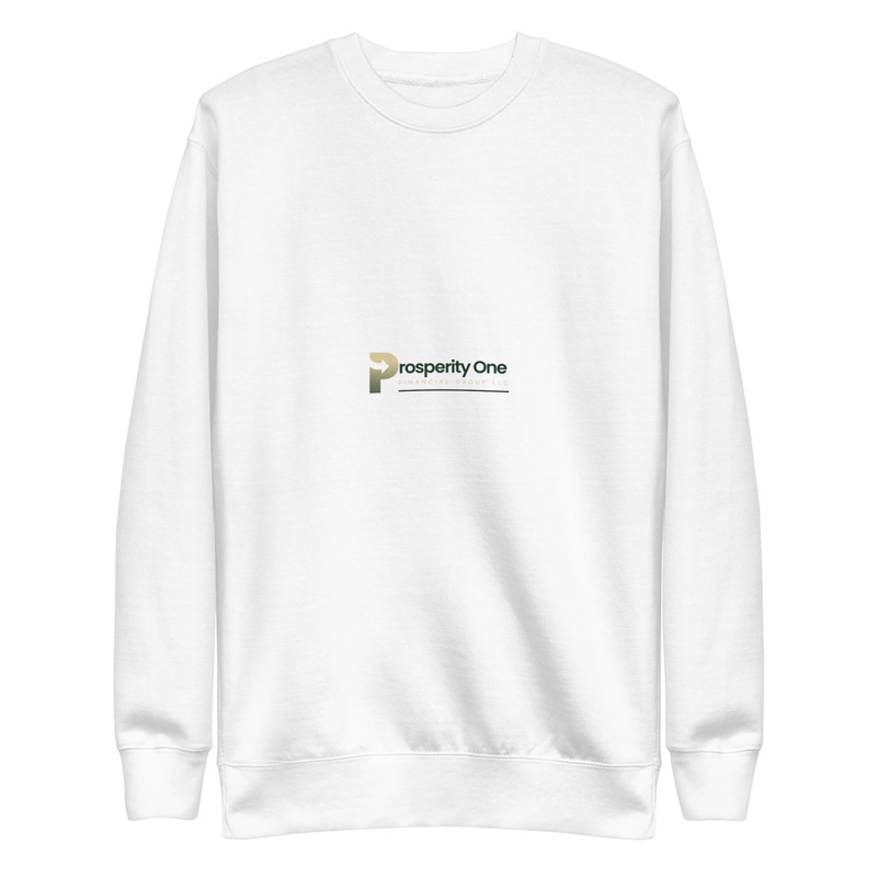 Prosperity One Signature Sweatshirt – S, White