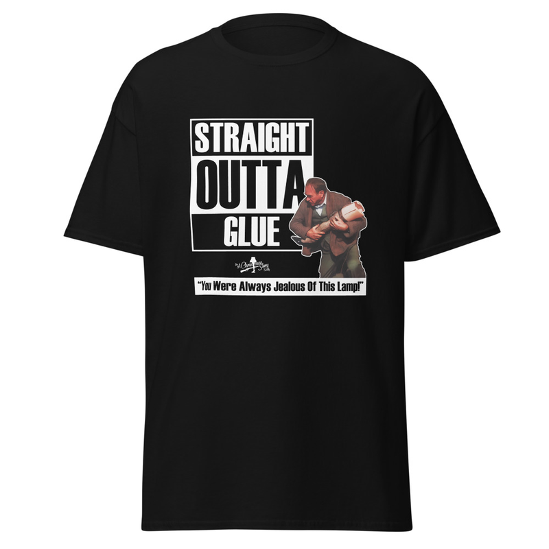 "Straight Outta Glue" Christmas Story Custom – Classic Tee"Straight Outta Glue" Christmas Story Family Custom Limited Edition T-Shirt